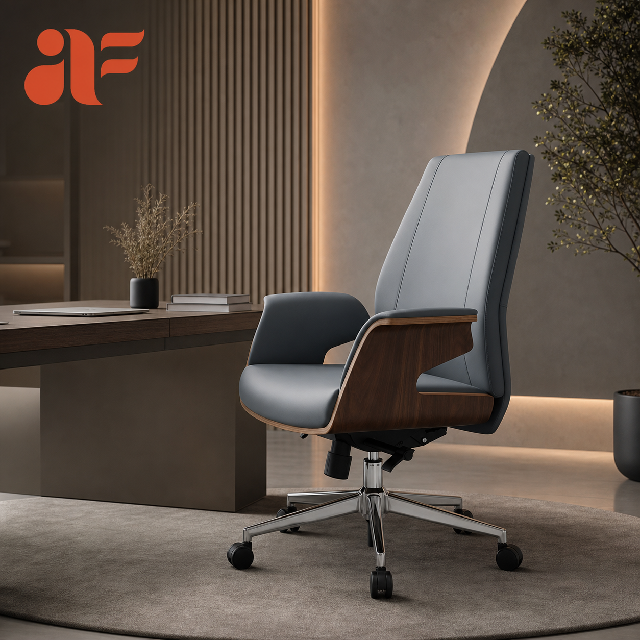 Titan Grey Executive Chair