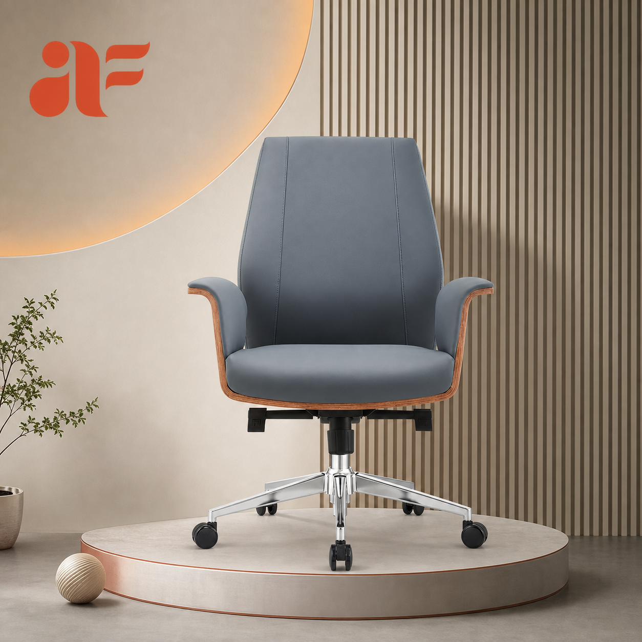 Titan Grey Executive Chair